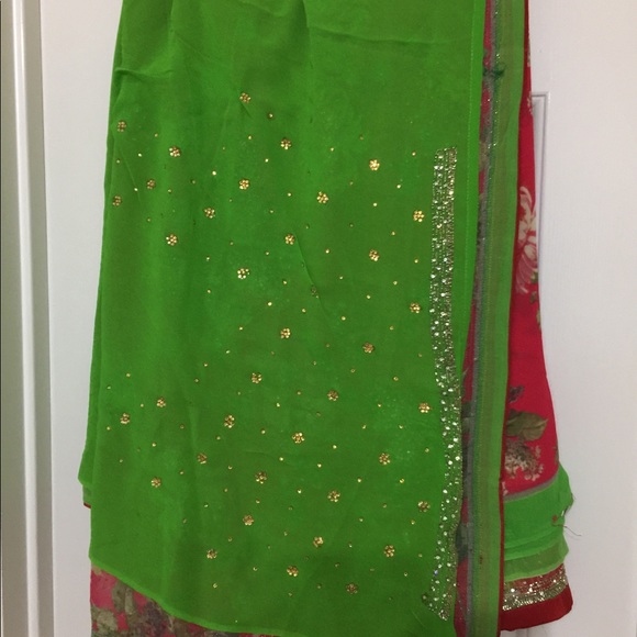 Ethnic Indian Wear Wedding  Saree New With Tag - Picture 9 of 9